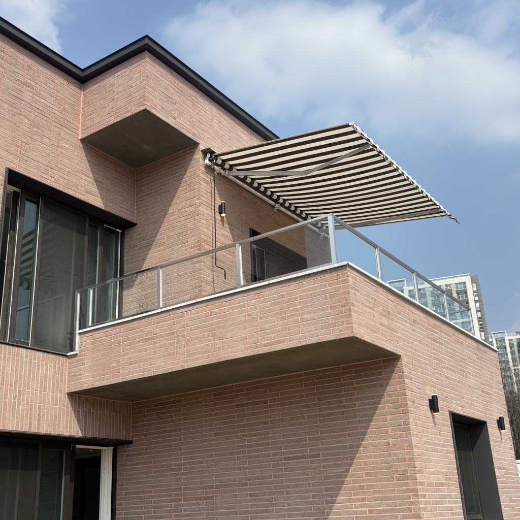 평택 접이식어닝 제작 및 시공