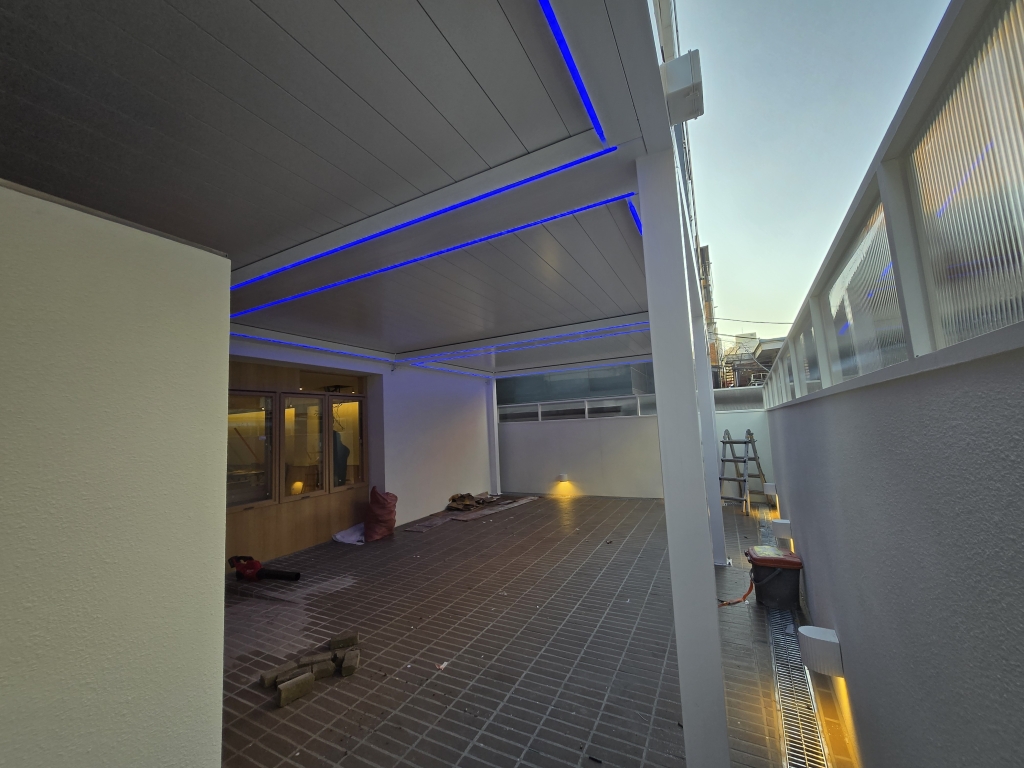 성수동 루버시스템 시공